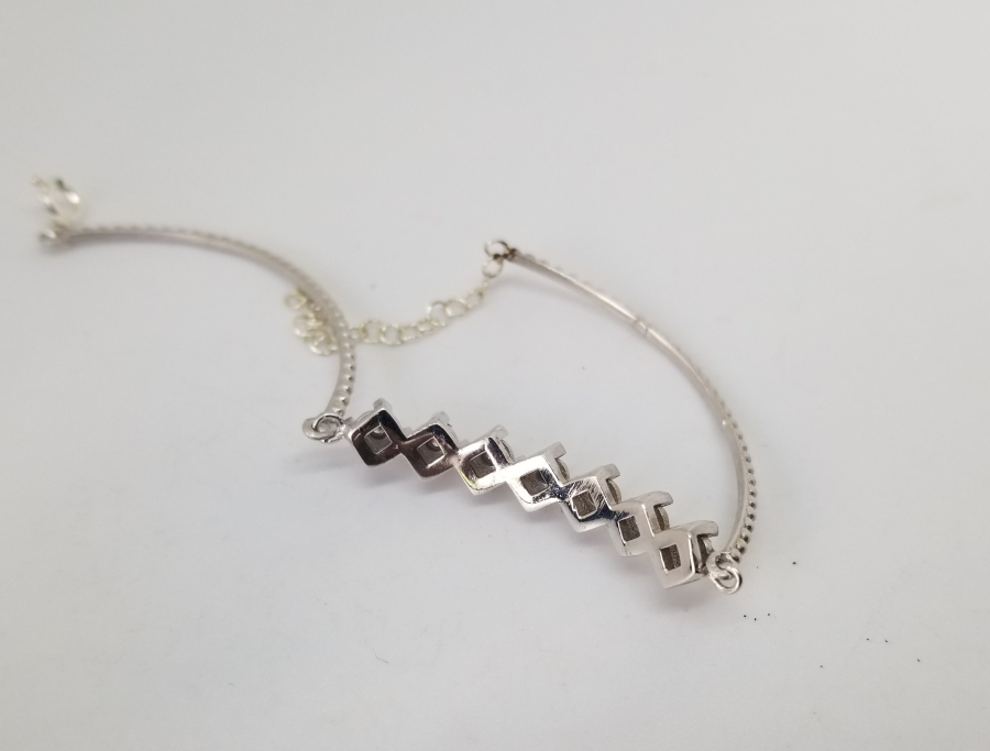 PIRLANTA TAŞLI ÖZEL YAPIM BİLEKLİK