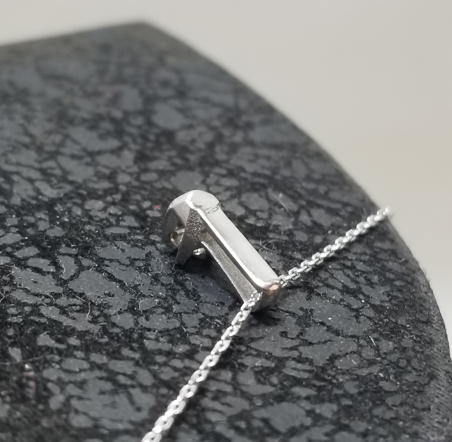 PIRLANTA TAŞLI ÖZEL YAPIM GÜMÜŞ KOLYE