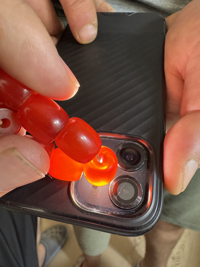 OSMANLI DÖNEMİ SIKMA KEHRİBAR TESPİH