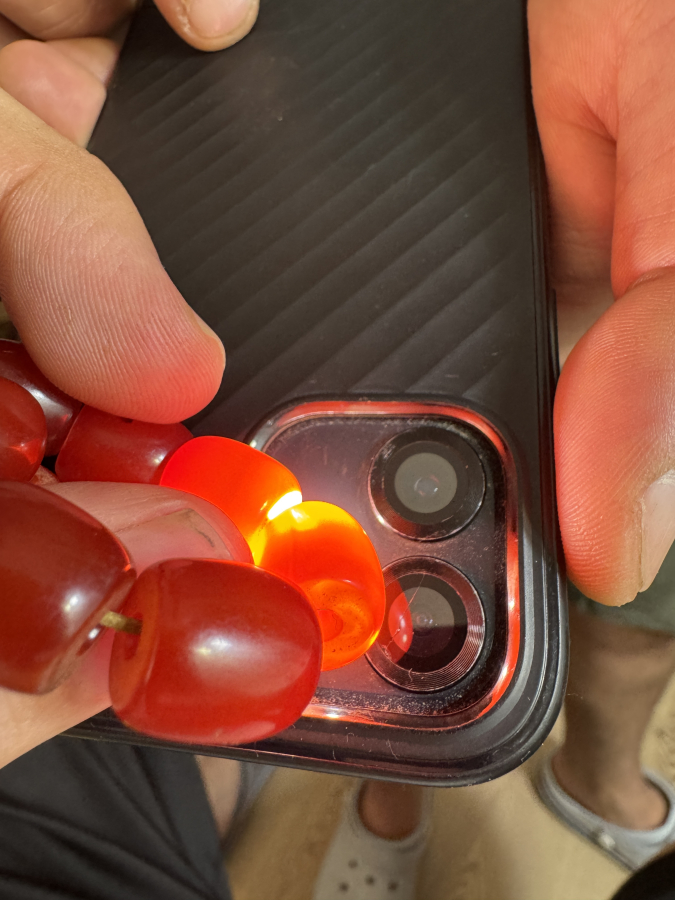 OSMANLI DÖNEMİ SIKMA KEHRİBAR TESPİH