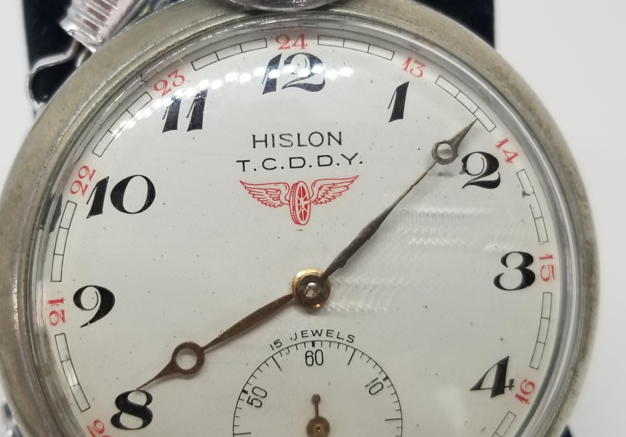 DEVLET DEMİR YOLLARI İÇİN YAPILMIŞ HISLON MARKA KURMALI ANTİKA CEP SAATİ