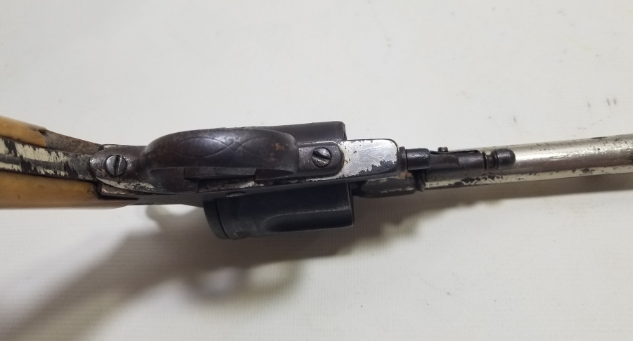 FİLDİŞİ SAPLI OSMANLI DÖNEM KARADAĞLI SUBAY TABANCASI