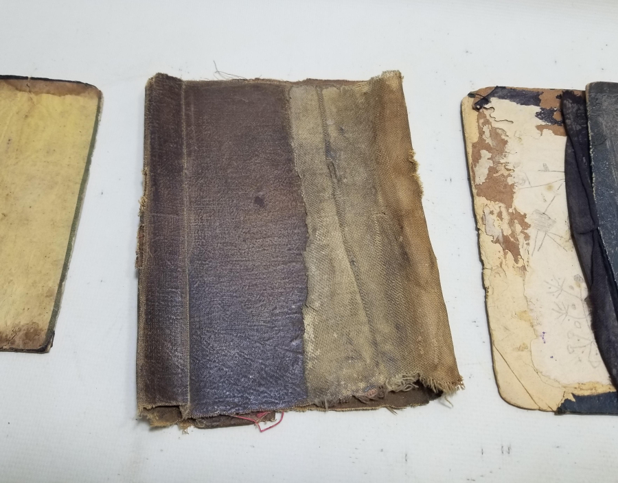 OSMANLI DÖNEMİ DERİ KİTAP CİLDİ LOTU