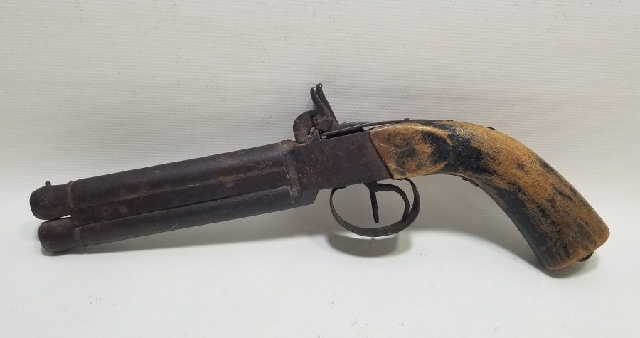 OSMANLI DÖNEMİ EL YAPIMI ÇİFTLİ PİŞTOV