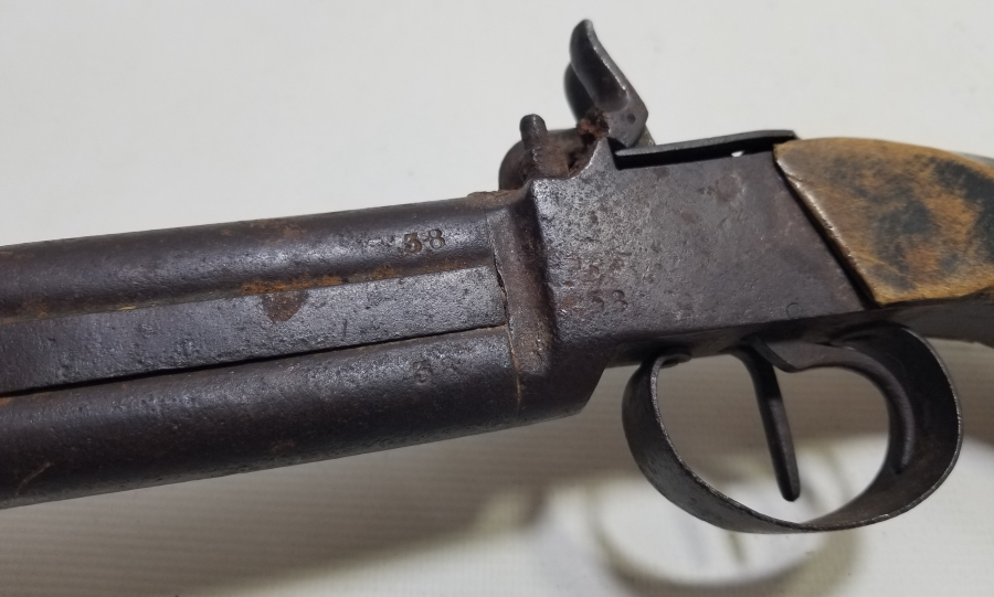 OSMANLI DÖNEMİ EL YAPIMI ÇİFTLİ PİŞTOV