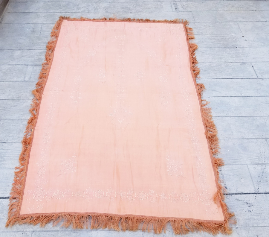 OSMANLI DÖNEMİ TEKKE İŞİ İPEK SECCADE