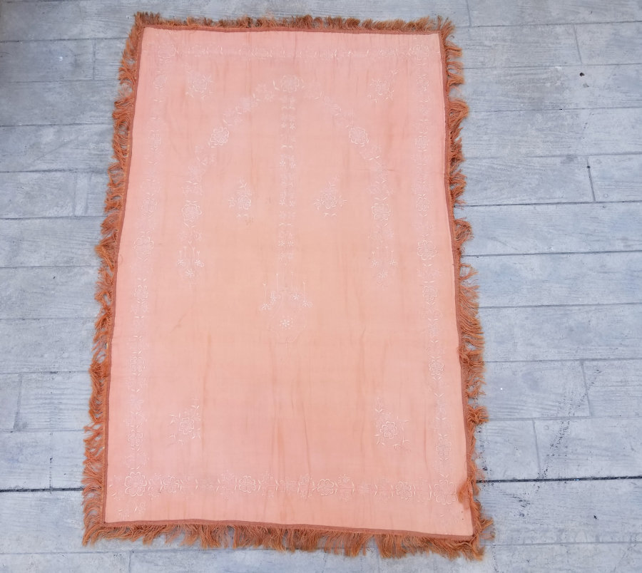 OSMANLI DÖNEMİ TEKKE İŞİ İPEK SECCADE