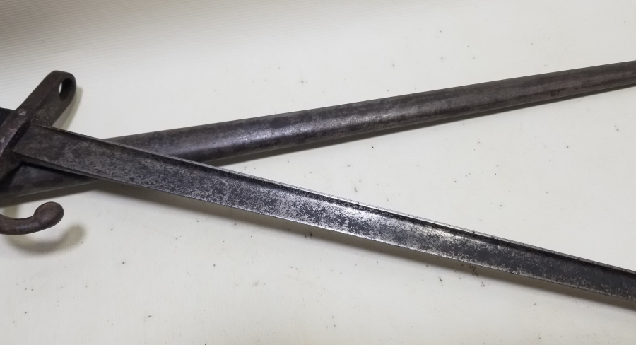 SIRTI YAZILI 1. DÜNYA SAVAŞI DÖNEMİ BÜYÜK BOY FRANSIZ SÜNGÜ