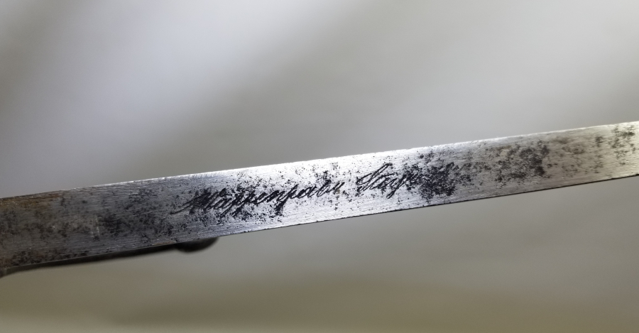 SIRTI YAZILI 1. DÜNYA SAVAŞI DÖNEMİ BÜYÜK BOY FRANSIZ SÜNGÜ