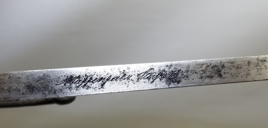 SIRTI YAZILI 1. DÜNYA SAVAŞI DÖNEMİ BÜYÜK BOY FRANSIZ SÜNGÜ