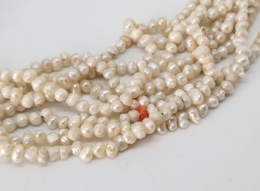 OSMANLI DÖNEMİ MERCANLI KUM İNCİ GERDANLIK