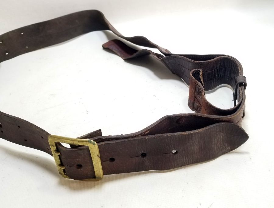 1. DÜNYA SAVAŞI DÖNEMİ ÇOK NADİR DERİ SUBAY KEMERİ