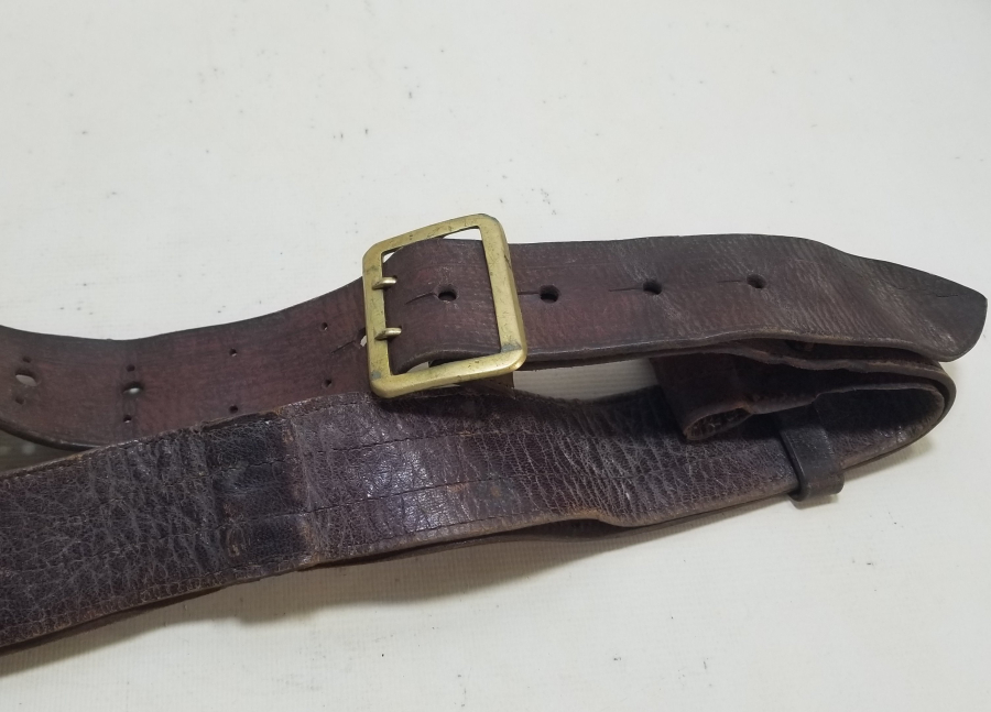 1. DÜNYA SAVAŞI DÖNEMİ ÇOK NADİR DERİ SUBAY KEMERİ