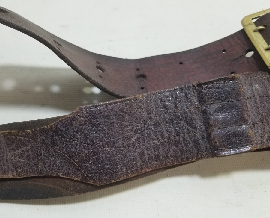 1. DÜNYA SAVAŞI DÖNEMİ ÇOK NADİR DERİ SUBAY KEMERİ