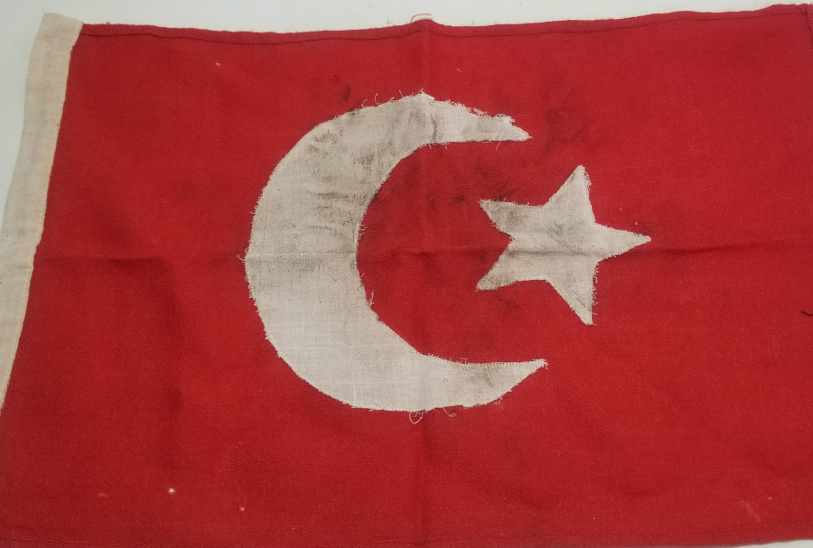 1. DÜNYA SAVAŞI DÖNEMİ OSMANLI ASKERİ BAYRAK