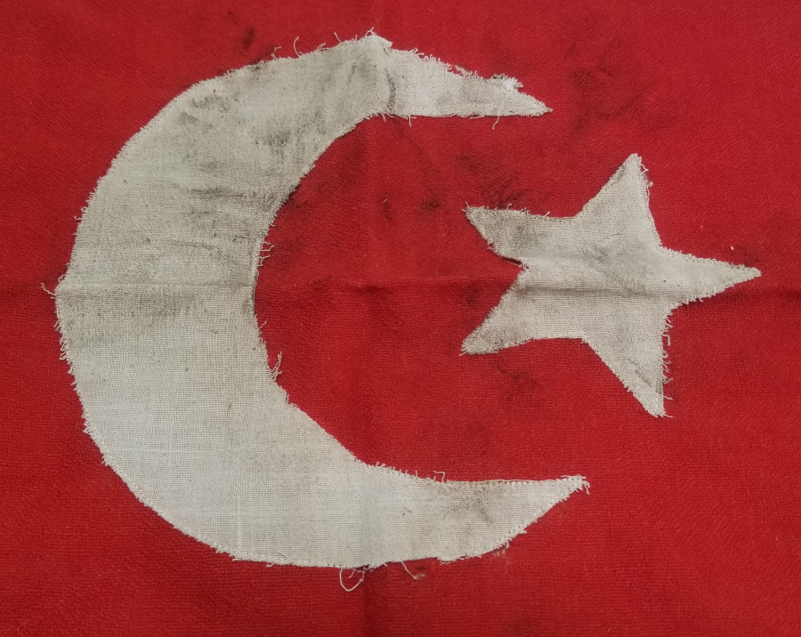 1. DÜNYA SAVAŞI DÖNEMİ OSMANLI ASKERİ BAYRAK