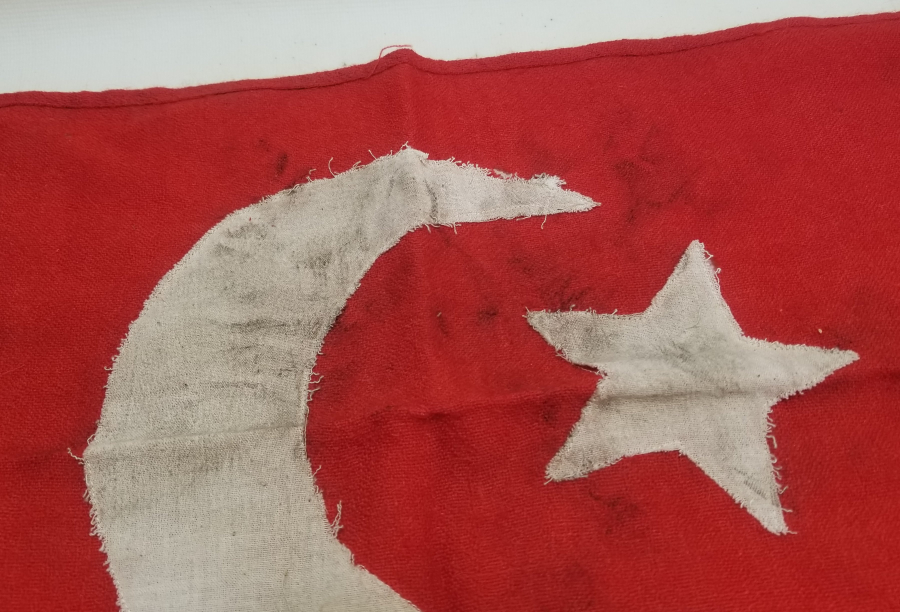 1. DÜNYA SAVAŞI DÖNEMİ OSMANLI ASKERİ BAYRAK