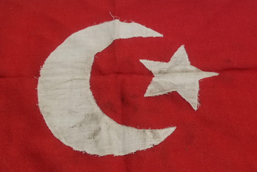 1. DÜNYA SAVAŞI DÖNEMİ OSMANLI ASKERİ BAYRAK