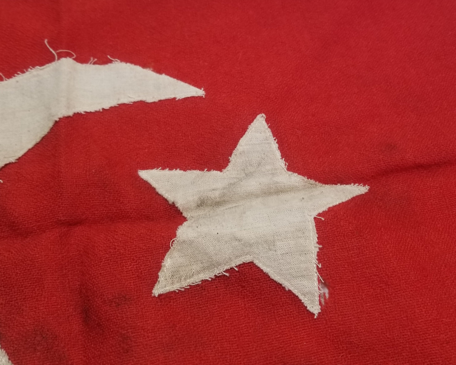 1. DÜNYA SAVAŞI DÖNEMİ OSMANLI ASKERİ BAYRAK