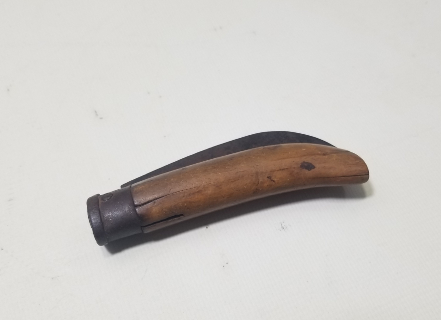 ÜZERİ OSMANLICA YAZILI BURSA İŞİ BAĞ BIÇAĞI