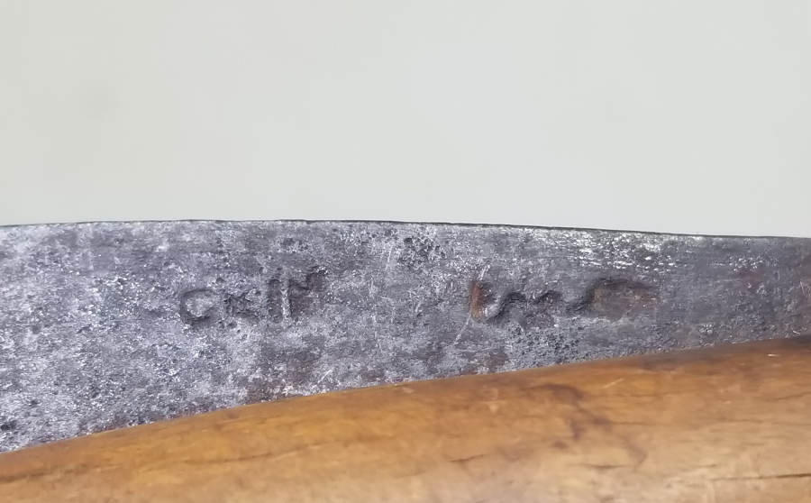 ÜZERİ OSMANLICA YAZILI BURSA İŞİ BAĞ BIÇAĞI