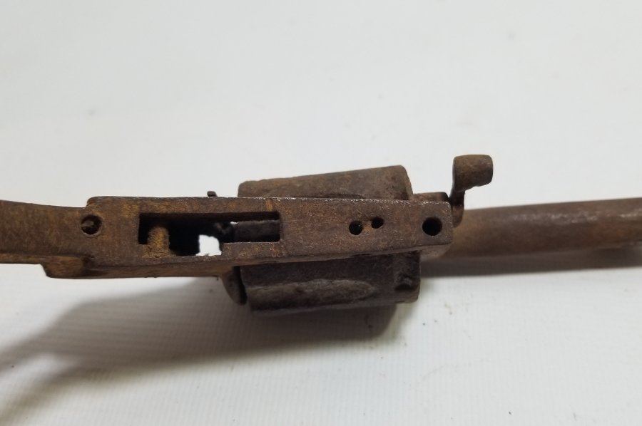 1. DÜNYA SAVAŞI DÖNEMİ OSMANLI SUBAY TABANCASI İSKELETİ