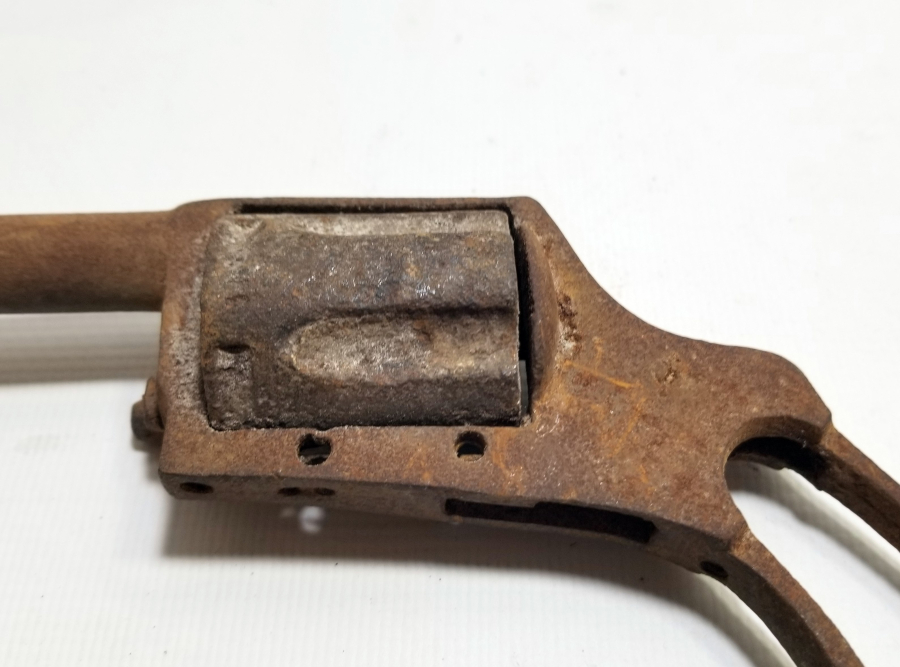 1. DÜNYA SAVAŞI DÖNEMİ OSMANLI SUBAY TABANCASI İSKELETİ