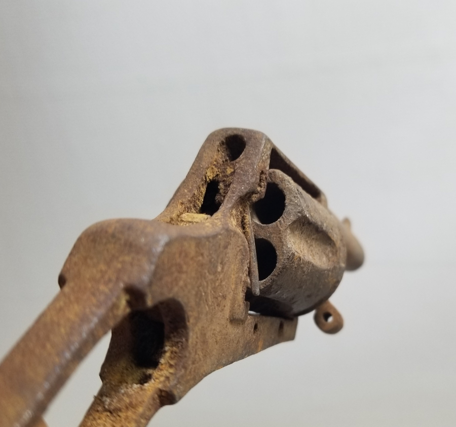 1. DÜNYA SAVAŞI DÖNEMİ OSMANLI SUBAY TABANCASI İSKELETİ