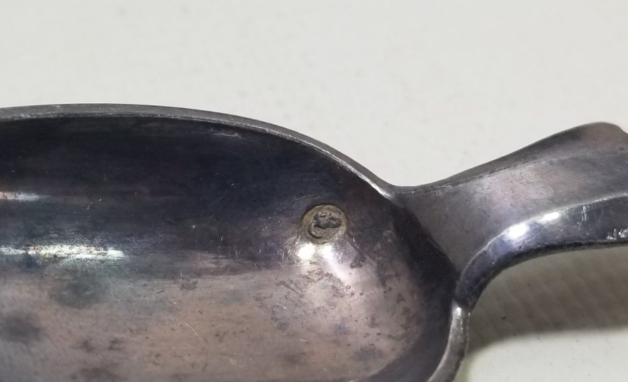 AZNAVUR İŞÇİLİKLİ OSMANLI DÖNEMİ TUĞRALI GÜMÜŞ KAŞIK