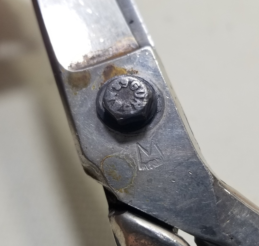 BÜYÜK BOY ANTİKA TERZİ MAKASI