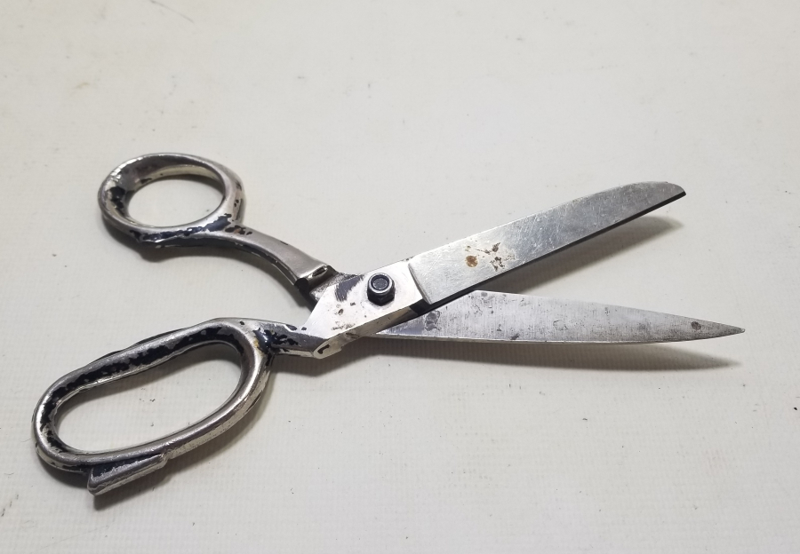 BÜYÜK BOY ANTİKA TERZİ MAKASI