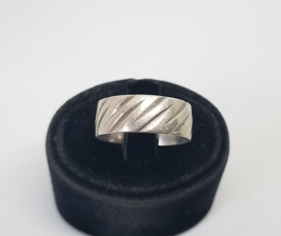 KABARTMA İŞÇİLİKLİ GÜMÜŞ ALYANS