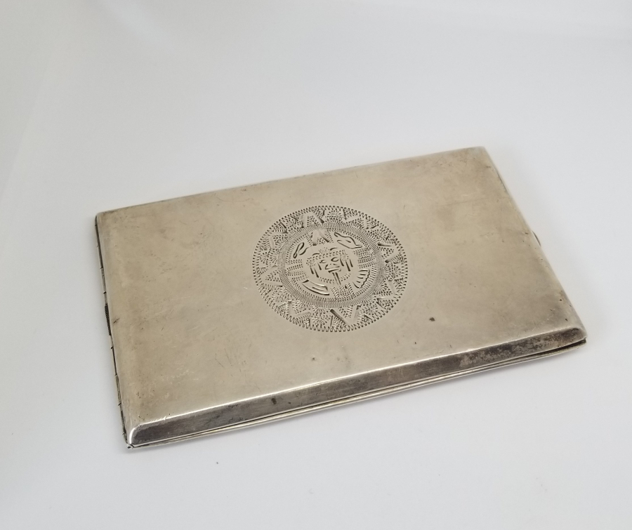 OSMANLI DÖNEMİ GÜMÜŞ SİGARA TABAKASI