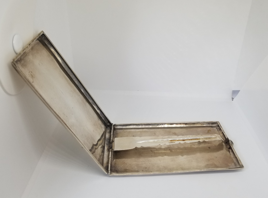 OSMANLI DÖNEMİ GÜMÜŞ SİGARA TABAKASI