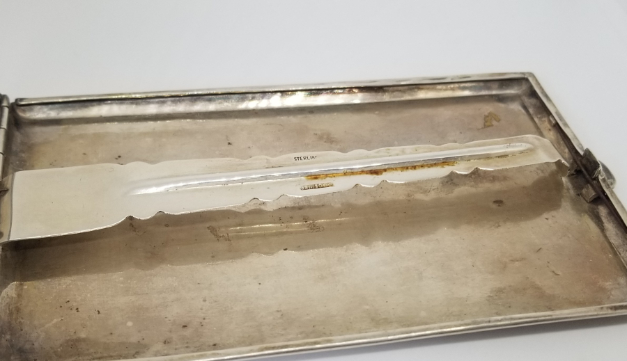 OSMANLI DÖNEMİ GÜMÜŞ SİGARA TABAKASI