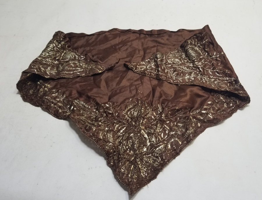 OSMANLI DÖNEMİ NADİR GÜMÜŞ TELKIRMA İŞÇİLİKLİ EFE MENDİLİ