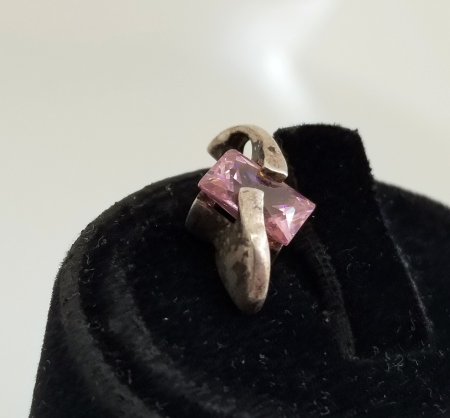 MARGAZİT TAŞLI GÜMÜŞ KOLYE UCU