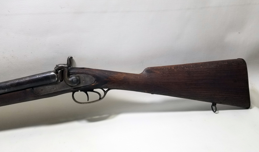 ÜZERİ KALEM İŞÇİLİKLİ EL YAPIMI OSMANLI DÖNEMİ ÇİFTE DOLMA TÜFEK