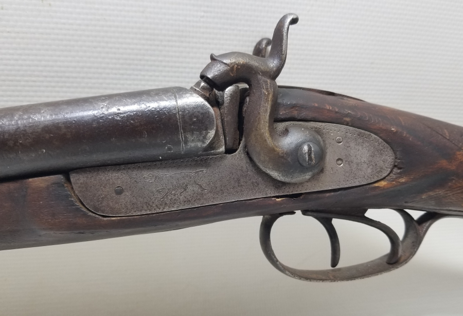 ÜZERİ KALEM İŞÇİLİKLİ EL YAPIMI OSMANLI DÖNEMİ ÇİFTE DOLMA TÜFEK