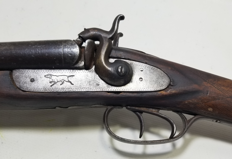 ÜZERİ KALEM İŞÇİLİKLİ EL YAPIMI OSMANLI DÖNEMİ ÇİFTE DOLMA TÜFEK