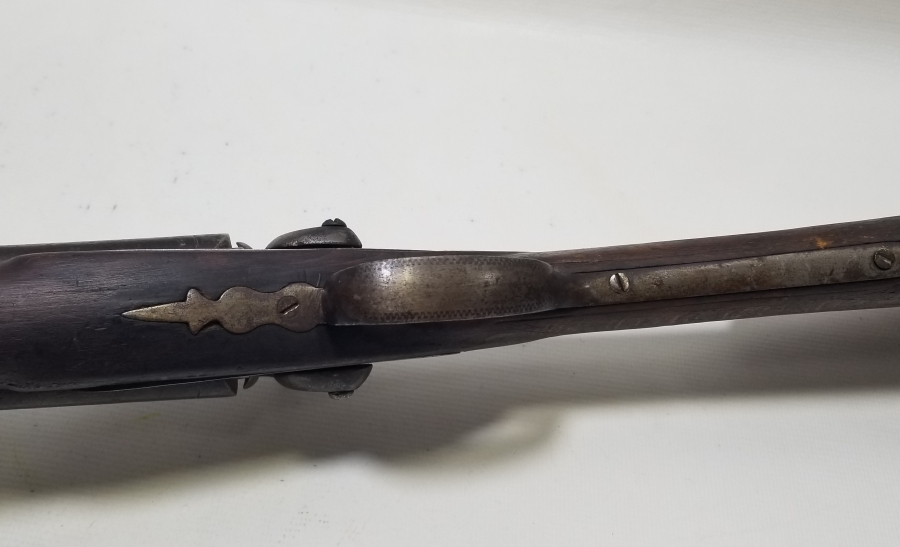 ÜZERİ KALEM İŞÇİLİKLİ EL YAPIMI OSMANLI DÖNEMİ ÇİFTE DOLMA TÜFEK