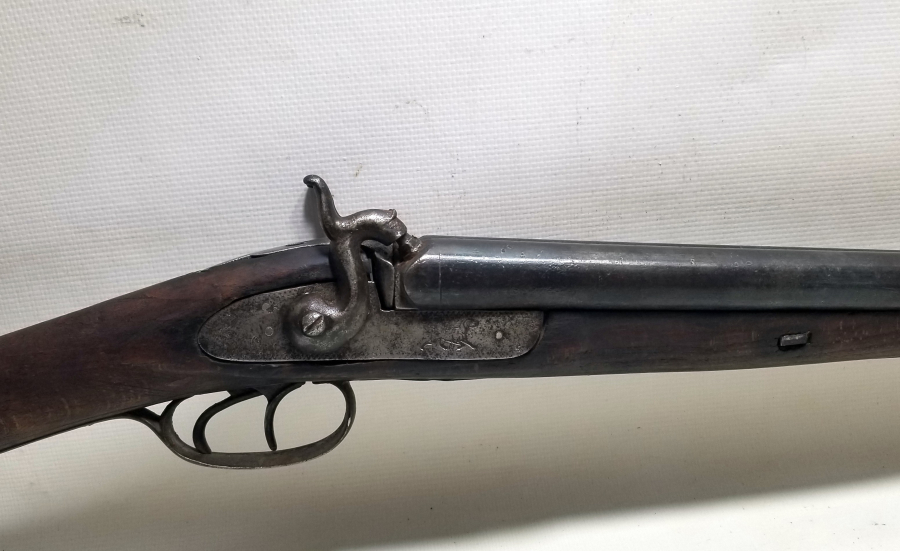 ÜZERİ KALEM İŞÇİLİKLİ EL YAPIMI OSMANLI DÖNEMİ ÇİFTE DOLMA TÜFEK