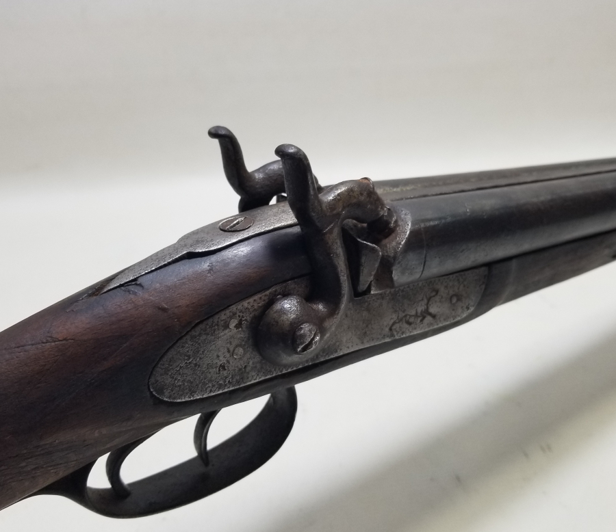ÜZERİ KALEM İŞÇİLİKLİ EL YAPIMI OSMANLI DÖNEMİ ÇİFTE DOLMA TÜFEK