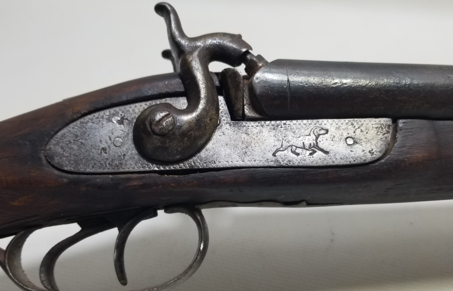ÜZERİ KALEM İŞÇİLİKLİ EL YAPIMI OSMANLI DÖNEMİ ÇİFTE DOLMA TÜFEK
