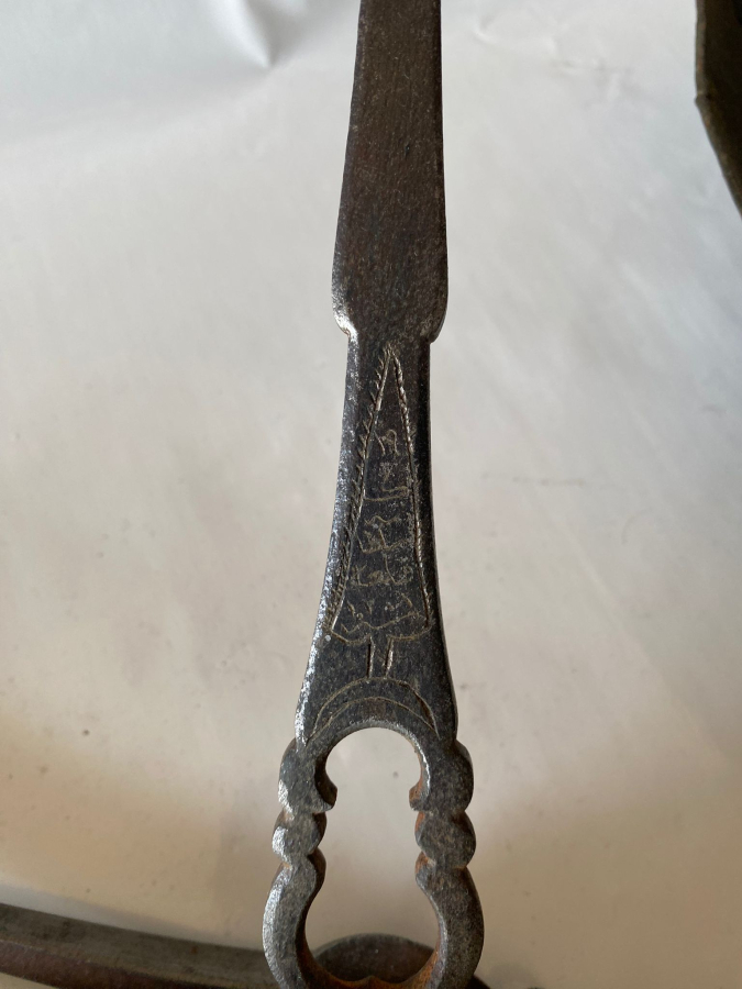 EL YAPIMI ANTİKA ÇİFT KEFELİ TERAZİ