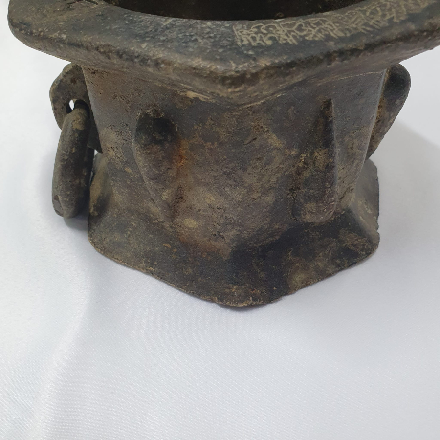 NADİR TİPTE OSMANLI DÖNEMİ BRONZ HAVAN