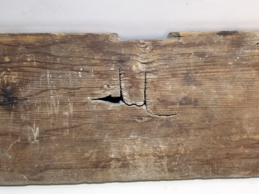 OSMANLI DÖNEMİ OSMANLICA YAZILI AHŞAP KAPI ÜSTLÜĞÜ