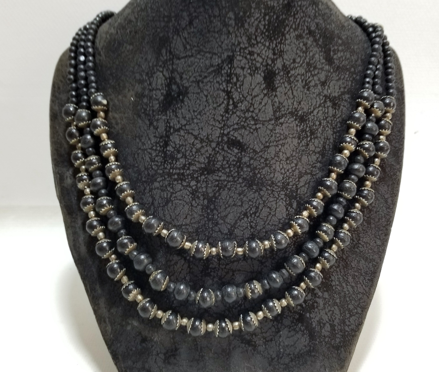 GRANAT TAŞLI ÖZEL YAPIM ANTİKA GERDANLIK