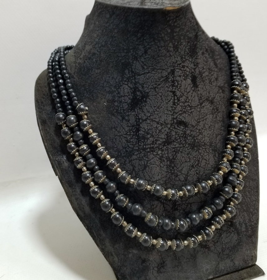 GRANAT TAŞLI ÖZEL YAPIM ANTİKA GERDANLIK