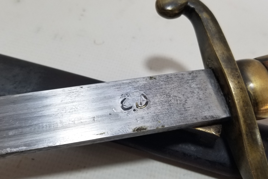 OSMANLI DÖNEMİ ALLAH BİZİMLE YAZILI NADİR BOYDA TOPÇU KILICI - TOPÇU SUBAYI'NIN SON SAVUNMA KILICI